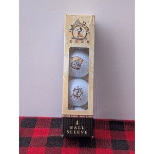 Disney World 2000 Millennium 4 Pinnacle Golf Ball Sleeve Mickey EPCOT Castle VTG